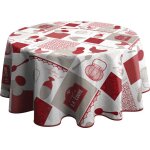 Nappe anti - taches poulette - ovale 150 x 240 cm Nappe anti - taches poulette - ovale 150 x 240 cm