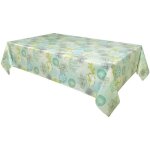 Habitable - nappe en toile cire rectangulaire notica - 140 x 250 cm - vert