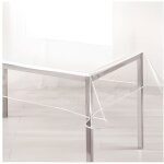 Nappe - cristal transparent rectangle - 140 x 240 cm - garden - transparent
