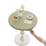 Nappe en cuir imperm�able isolante et �lastique � 360� (1 pi�ce) - verte � 60 cm �tiquette