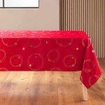 Nappes - promo linge - polyester - rouge