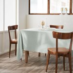 Nappe rectangulaire 150 x 350 cm ? double gaze de coton ? ga�a eucalyptus