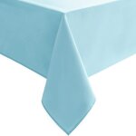 Nappe rectangulaire impermable et infroissable ? tissu lavable pour salle  manger et extrieur
