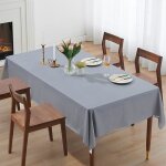 Nappe rectangulaire nappe de table toile cire lavable anti tache impermeable nappe rectangulaire plastique ...