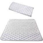 Nappe de repassage isolante couverture de repassage  la vapeur coton tapis sur table portable pour lave ...