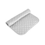 Nappe de repassage pliable - cuneary - 48x85cm - gris - usage domestique - con�u pour fers � repasser ...