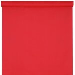 Nappe rouleau harmony intissé opaque 10m rouge Nappe rouleau harmony intissé opaque 10m rouge