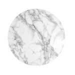 Nappe de table en polyester ronde - magide - rayures - blanc - 120 cm multicolore nappe de table