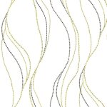 Nappe toile cir�e au m�tre - largeur 140 cm - cha�nette m�tallis� - blanc