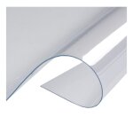 Nappe transparente epaisseur 30 microns taille 100x140cm composition 100% pvc caoutchouc protecteur de ... Nappe transparente epaisseur 30 microns taille 100x140cm composition 100% pvc caoutchouc protecteur de ...