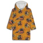 Naruto shippuden plaid polaire adulte couverture à manches et capuche taille unique Naruto shippuden plaid polaire adulte couverture à manches et capuche taille unique