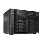 Nas - asustor - lockerstor 8 gen3 - 8 baies - amd ryzen quad - core - 16 go ram ecc ddr5