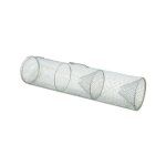 Nasse � anguilles grillage plastifi� maille 10 mm longueur 80 cm