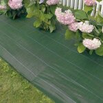 Natte anti - vegetation - nortene - mod�le 4838 - 125 m - rouleau de 10 m - vert