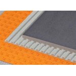 Natte de dsolidarisation en polypropylne ditra pour pose de carrelage - le rouleau de 302 x 0995 m