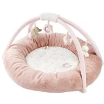 Nattou - tapis dveil pouf avec arches fanfan - rose