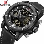 Naviforce montres pour hommes mode sport chronographe alarme montre - bracelet �tanche quartz num�rique ...