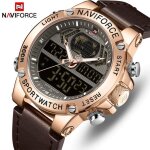 Naviforce montres pour hommes sport montre - bracelet chronographe alarme tanche  quartz montre numrique ...