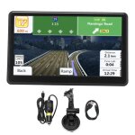 Navigateur gps portable pour voiture 7 pouces avec clip arri�re 180 w 12 - 30 v 8 go 256 mo pour voiture ...