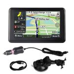 Navigateur gps universel pour voiture avec �cran tactile de 5 pouces ddr256m 8g mp3 fm carte de leurope ...