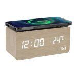 T?nb - réveil numérique chargeur induction sans fil smartphone eclairage ajustable 3 alarmes programmables ... T?nb - réveil numérique chargeur induction sans fil smartphone eclairage ajustable 3 alarmes programmables ...