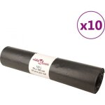 Nc sacs poubelles 250 pcs noir 120l vidaxl
