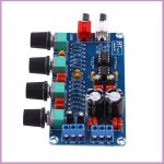 Ne5532 pr�amplificateur avec contr�le de volume carte pour amplificateur