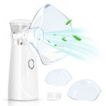 Nebulisateur inhalateur pour adultes et enfants respiratoire aerosol rechargeable portable silencieux ...