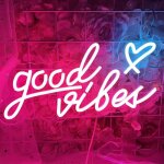 N�on led good vibes enseigne lumineuse led goodvibes cocktails enseignes au n�on led neon lights signe ...