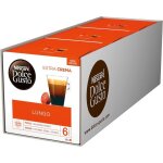 Nescaf dolce gusto caff lungo lot de 3 3 x 16 capsules