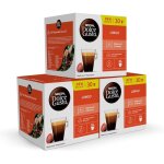 Nescaf dolce gusto lungo - caf - 90 capsules (pack de 3 botes xl x 30)