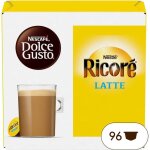 Nescaf dolce gusto ricor latte - caf - 96 capsules (pack de 6 botes x 16)