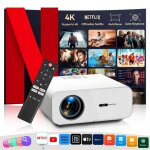 Smart�vid�oprojecteur 4k ?netflix certifi� / autofocus? wifi 6 bluetooth 5. 2 mini projecteur 26 000 ...