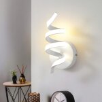 Nettlife applique murale led dintrieur couloir design moderne applique murale 7w blanc appliques salle ...