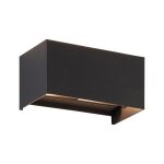 Nettlife applique murale led applique int�rieure - lampe ext�rieure �clairage mural noir lampe g9