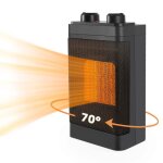 Nettlife chauffage soufflant  conomie dnergie silencieux? 1500 w chauffage lectrique ptc sans tlcommande ...