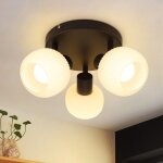 Spot de plafond - nettlife - morden e14 - 3 lampes e14 - noir m�tal - orientable
