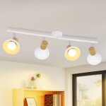 Nettlife spot de plafond 4 ampoules - plafonnier couloir blanc spots de plafond e14 spots intérieur industriel ... Nettlife spot de plafond 4 ampoules - plafonnier couloir blanc spots de plafond e14 spots intérieur industriel ...