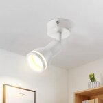 Nettlife spot de plafond led 1 ampoule blanc salon plafonnier spot orientable gu10 spot plafonnier moderne ...