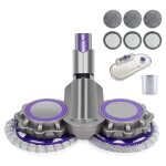 Nettoyage haute efficacit� pour aspirateurs pour dysons v7 v8 v10 v11 v15 t�te de vadrouille s�che et ...