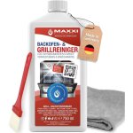 Nettoyant pour four et barbecue ? l 1 x gel de 750 ml 1 x pinceau et 1 x chiffon microfibre nettoyant ...