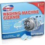 Nettoyant lave linge - pack de 24 pour nettoyage profond tout au long de lanneconvient aux lave - linges ...