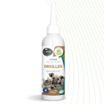 Nettoyant oreilles chien et chat - lotion nettoyante bio certifie ecocert biovetol - hygine du pavillon ...