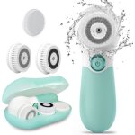 Nettoyante visage electrique brosse faciale nettoyage en profondeur 3 embouts de brosse 2 vitesses etanche ... Nettoyante visage electrique brosse faciale nettoyage en profondeur 3 embouts de brosse 2 vitesses etanche ...