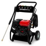 Nettoyeur haute pression - eberth - auto - aspirant - pression de travail de 210 bars - 5 buses - moteur ...
