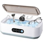 Nettoyeur ultrasons - bac a ultrason - nettoyant lunettes - 650ml - 49000hz - 3 modes de temps - pour ...