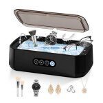 Nettoyeur ultrasons - nettoyant lunettes - bac a ultrason - 650ml - 49000hz - 3 modes de temps - pour ...