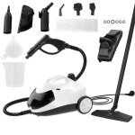 Nettoyeur vapeur - avec 13 accessoires - 4. 5 bars - 2000w - pour cuisine / salle de bain / maison / ...