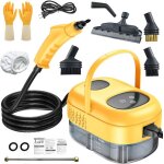 Nettoyeur vapeur  main 2500w haute pression avec 3 ttes de brosse pour la maisonla cuisineles tapisle ...