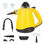 Nettoyeur vapeur  main avec 8 accessoires nettoyeur vapeur portable polyvalent 35 bars avec 450 ml rservoir ...
